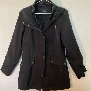 London Fog women’s black jacket size small A+++++